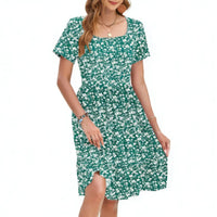 Teal Floral