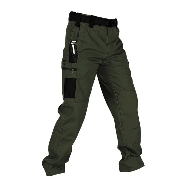 Men's Tactical Cargo Pants – Lightweight Durable Outdoor Pants with Multi-Pocket Utility Design for Work, Hiking, Fishing & Camping
