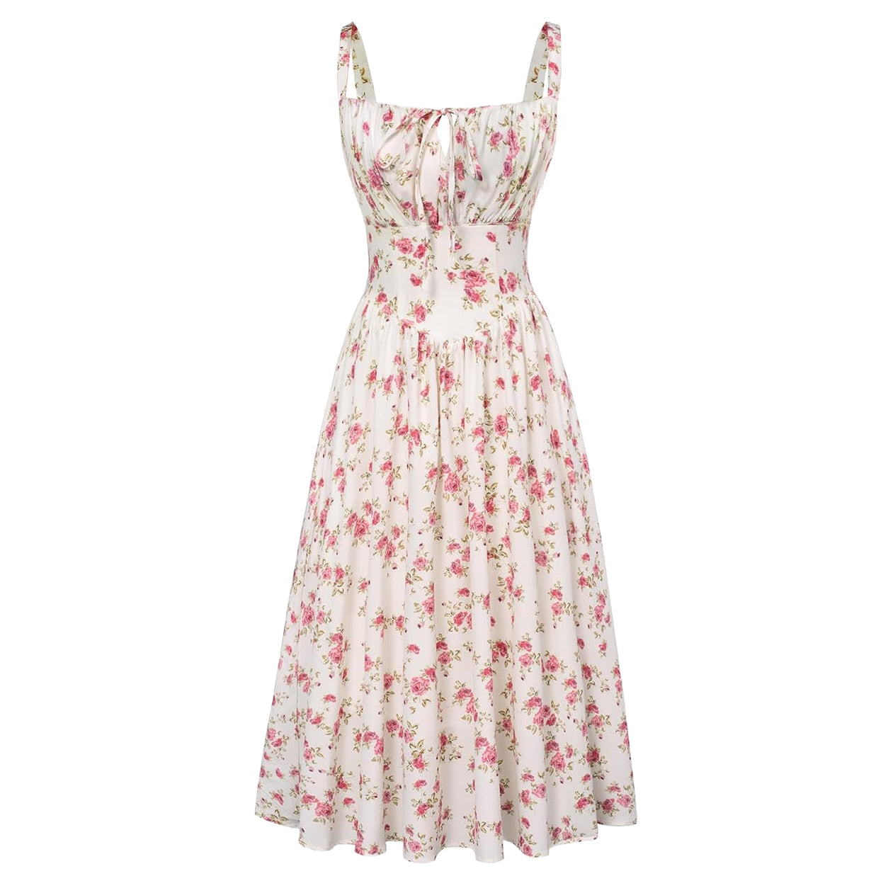 ✨ The Dress Everyone Will Ask About | Flattering Floral Corset Style|10K+SOLD!