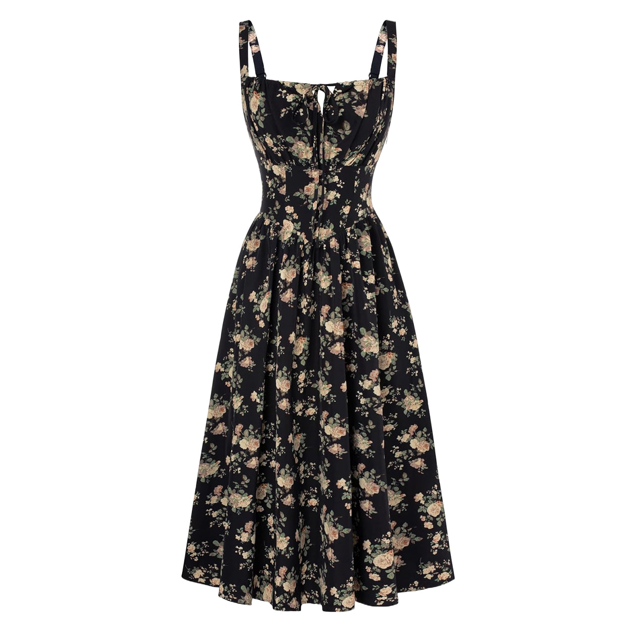 ✨ The Dress Everyone Will Ask About | Flattering Floral Corset Style|10K+SOLD!