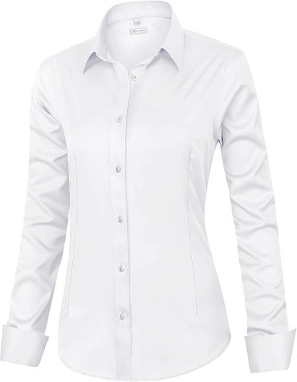 Womens Classic-Fit Dress Shirts