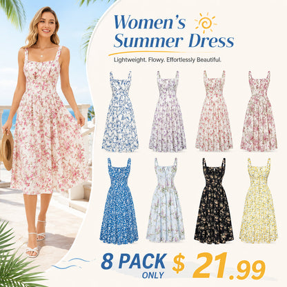 ✨ The Dress Everyone Will Ask About | Flattering Floral Corset Style|10K+SOLD!