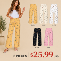 5 items (in 5 colors)