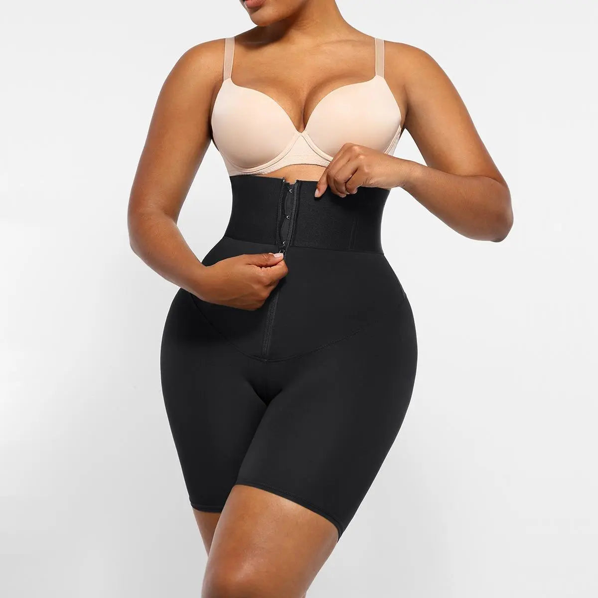 Women's High Waist Tummy Control Shaping Shorts | Butt Lift Workout Biker Shorts