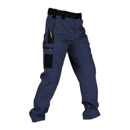 Men's Tactical Cargo Pants – Lightweight Durable Outdoor Pants with Multi-Pocket Utility Design for Work, Hiking, Fishing & Camping