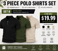 3-Pack Outdoor Casual