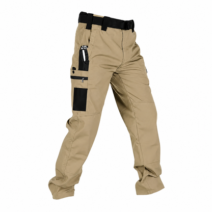 Men's Tactical Cargo Pants – Lightweight Durable Outdoor Pants with Multi-Pocket Utility Design for Work, Hiking, Fishing & Camping