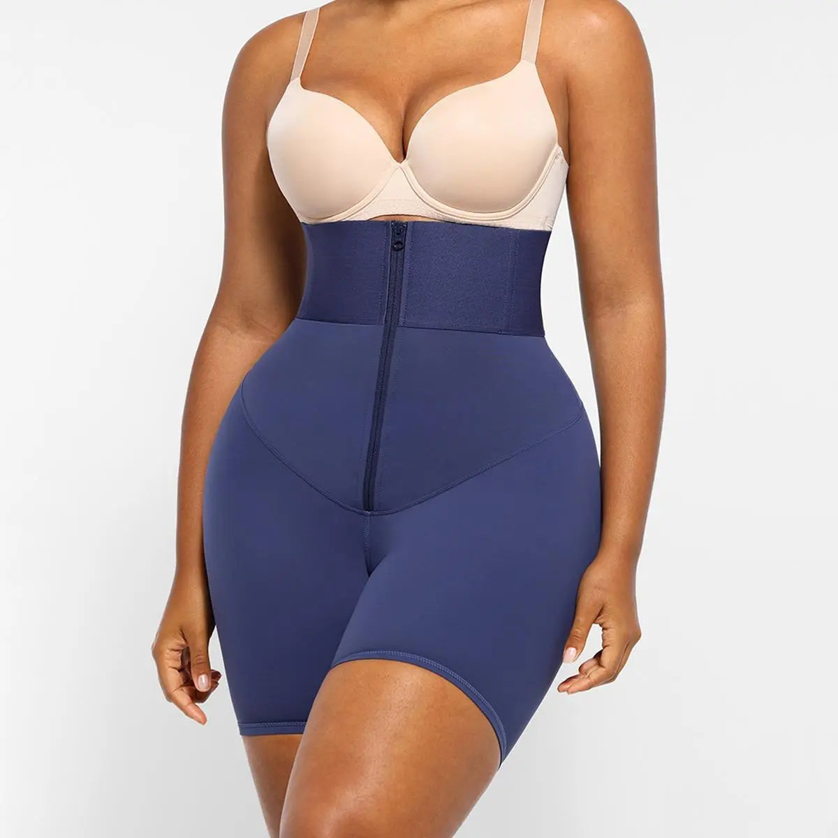 Women's High Waist Tummy Control Shaping Shorts | Butt Lift Workout Biker Shorts