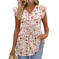 RED FLORAL