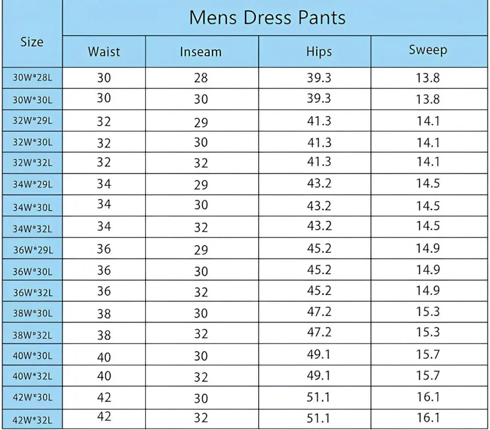 Men's Golf Stretch Straight Pants