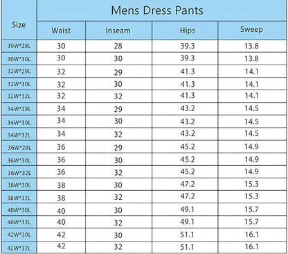 Men's Golf Stretch Straight Pants