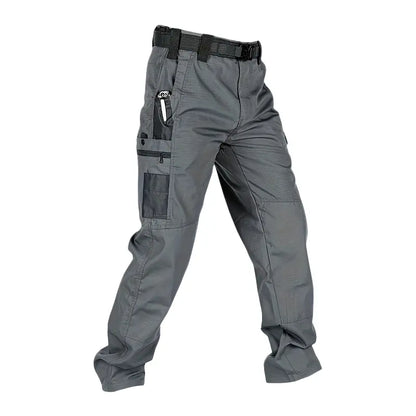 Men's Tactical Cargo Pants – Lightweight Durable Outdoor Pants with Multi-Pocket Utility Design for Work, Hiking, Fishing & Camping