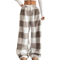 Khaki White Plaid
