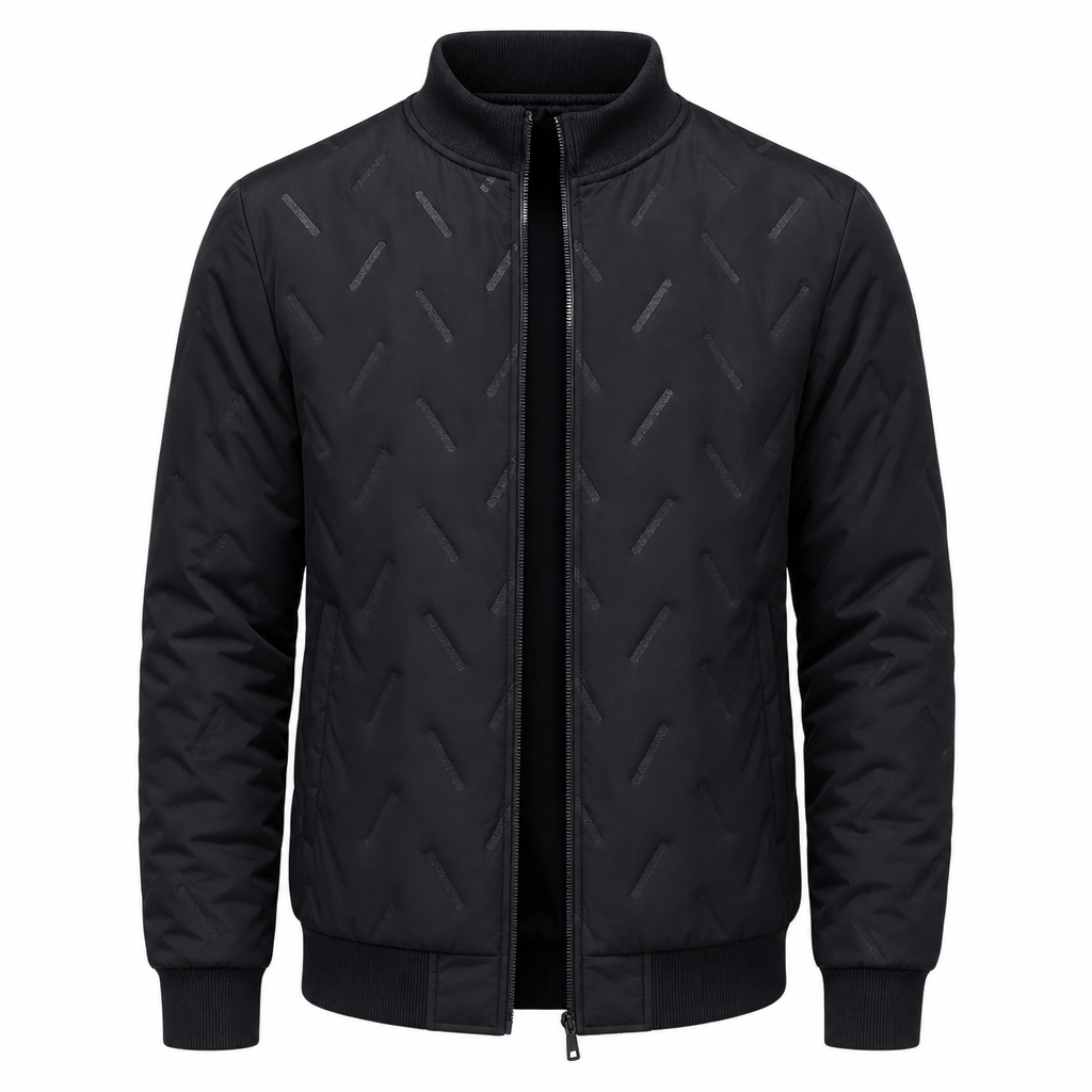 📢🎉50%Rabatt!!!🛍️✨Herren-Winterjacke mit Fleecefutter und Wattierung